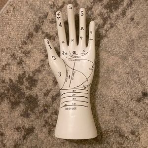 Palmistry Hand Ring and Jewelry Holder